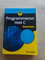 Programmeren met C voor Dummies - Dan Gookin, Ophalen of Verzenden, Zo goed als nieuw, Programmeertaal of Theorie, Dan Gookin
