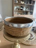 Bohemian mand, Ophalen of Verzenden, Zo goed als nieuw, Rond, Overige materialen