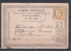 Frankrijk Briefkaart van 3996 Puntstempel naar Rouen, Postzegels en Munten, Brieven en Enveloppen | Buitenland, Ophalen of Verzenden