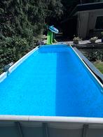 Bestway proSteel zwembad 488 bij 244 bij 122, Tuin en Terras, Zwembaden, 120 cm of meer, Gebruikt, 200 tot 300 cm, Ophalen of Verzenden