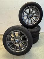 BMW X5(E70) X6(E71)STYLE 298M 19 INCH V SPAAK GEBR WINTERSET, Auto-onderdelen, Banden en Velgen, 19 inch, Gebruikt, 255 mm, Banden en Velgen