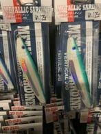 Yo zuri metallic sardine pilkers 80-100 en 125 gram,nieuw., Watersport en Boten, Hengelsport | Zeevissen, Ophalen of Verzenden