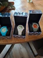 Collectie van 3 horloges, Sieraden, Tassen en Uiterlijk, Horloges | Heren, Overige merken, Kunststof, Polshorloge, Kunststof