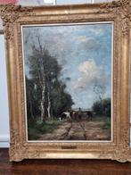 Schilderij J. Scherrewitz / Huiswaarts /, Antiek en Kunst, Ophalen