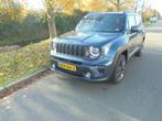Jeep Renegade 4xe 240 Hybrid S/LEER INTER/DIKSTE UITVOERING, Auto's, Jeep, Gebruikt, Euro 6, Blauw, Adaptive Cruise Control