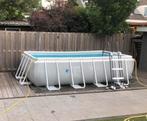 Zwembad 8x4 met warmtepomp en zandfilterpomp en toebehoren, Overige typen, Gebruikt, Ophalen
