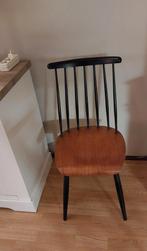 2 spijltjesstoelen vintage, Ophalen, Gebruikt, Twee, Bruin