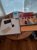 Backgammon geheel compleet, Ophalen of Verzenden, Zo goed als nieuw