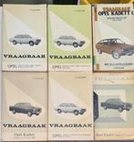 vraagbaak Opel Kadett , Rekord , Manta enz jaren 50, 60 70, Ophalen of Verzenden