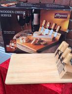 Houten kaasplank met messen - Elegance, Ophalen, Gebruikt, Onbekend, Elegance