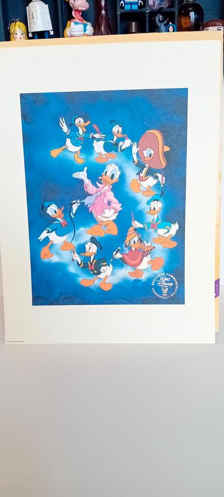 Donald Duck Verjaardag Litho - 1994, Antiek en Kunst, Kunst | Litho's en Zeefdrukken, Ophalen of Verzenden
