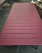 Nieuwe fermob Luxembourg tafel cerise noir 207x100, Ophalen, Nieuw, Rechthoekig, Hout
