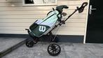 Mooie rechtshandige halve golfset  inclusief trolley, Sport en Fitness, Golf, Ophalen, Zo goed als nieuw, Set, Overige merken