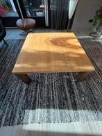 Massief blank eiken Salontafel, Ophalen, 50 tot 100 cm, Eikenhout, 50 tot 100 cm