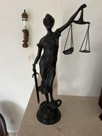 Justitia Beeld - brons - 40cm, Antiek en Kunst, Ophalen