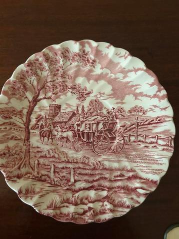 6 Engelse gebaksborden‼️ beschikbaar voor biedingen