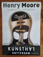Poster Henry Moore tentoonstelling Kunsthal 2006, Rechthoekig Staand, Ophalen of Verzenden, Zo goed als nieuw, A1 t/m A3