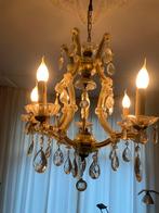 Kristal kroonluchter gave orginele staat ong 60 cm, Ophalen, Zo goed als nieuw, Glas, Kristal krionluchter gave staat