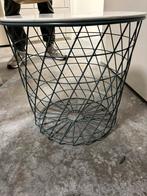Bijzettafel, Huis en Inrichting, Woonaccessoires | Schalen en Manden, Ophalen of Verzenden, Gebruikt, Rond, Riet