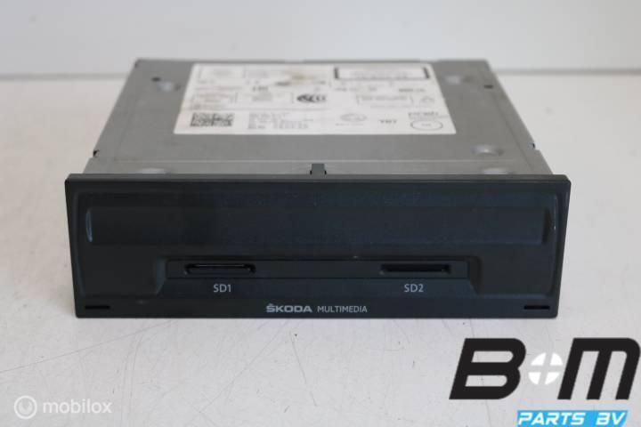 navigatie computer met DAB Skoda Rapid 5Q0035874C, Auto diversen, Autoradio's, Gebruikt