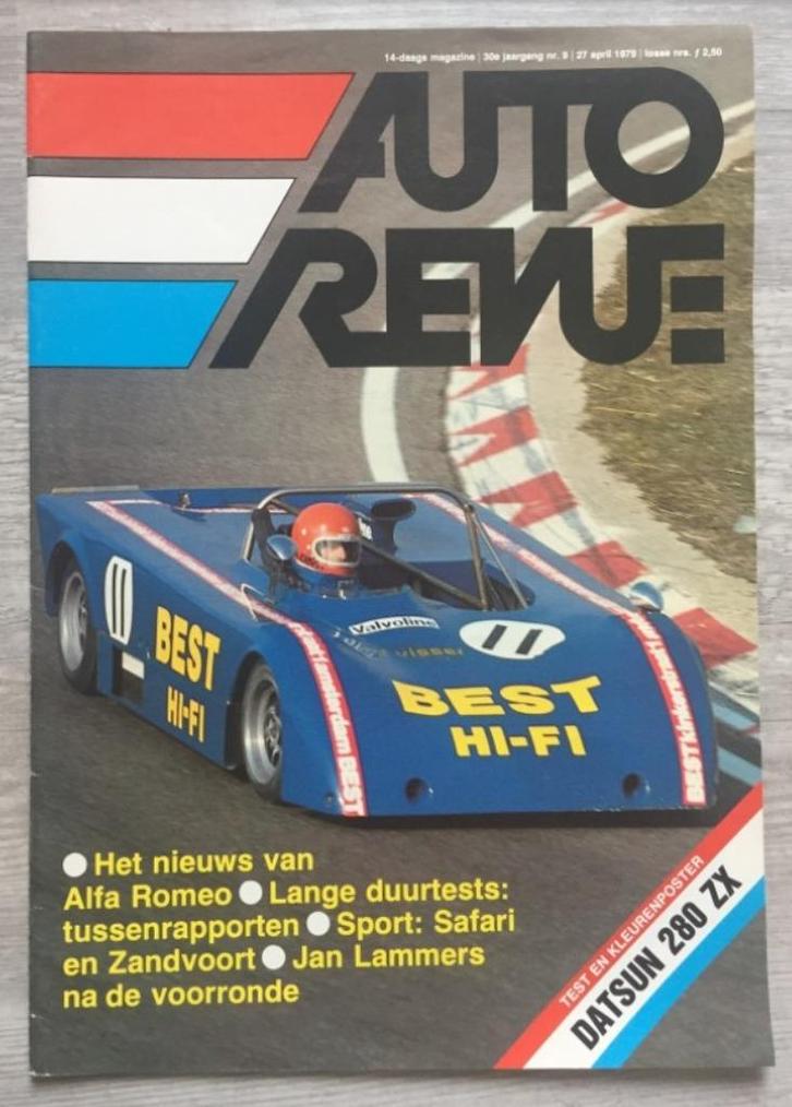 Auto Revue: Datsun 280 ZX (test), Alfa Sei en Alfasud, Boeken, Auto's | Folders en Tijdschriften, Gelezen, Algemeen, Ophalen of Verzenden