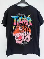 Zwart T-shirt met tijgerprint - Colourful Rebel, Ophalen of Verzenden, Gedragen, Zwart, Korte mouw