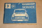 Trabant Service boekje - Circa 1965, Boeken, Auto's | Boeken, Ophalen of Verzenden, Gelezen