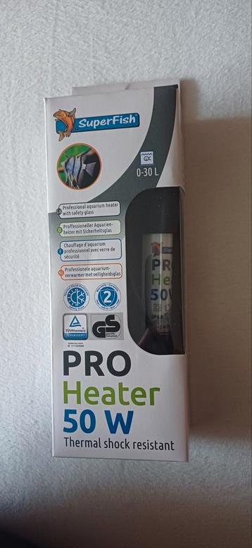 Heater 50 watt 0-30 liter van SuperFish beschikbaar voor biedingen