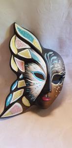 keramiek masker venetië 20 cm, Antiek en Kunst, Ophalen of Verzenden