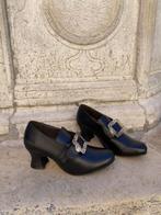 Zwarte dames renaissance schoenen (hakken middeleeuwse larp), Kleding | Dames, Verzenden, Nieuw, Zwart