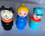 Vintage Fisher Price Little People Hondje, Machinist FP, Ophalen of Verzenden, Gebruikt, Overige typen
