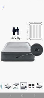 Intex Deluxe Luchtbed Nieuw, Ophalen of Verzenden, Ingebouwde pomp, Nieuw, 2-persoons