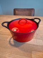 Gietijzeren stoofpan Hackman 25 cm, Huis en Inrichting, Ophalen, Zo goed als nieuw, Gietijzer, Koekenpan of Braadpan