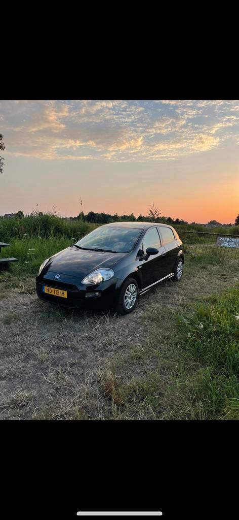 Fiat Punto 0.9 Twinair 74KW 5DR 2015 Zwart, Auto's, Fiat, Particulier, Punto, Benzine, A, Hatchback, Handgeschakeld, Origineel Nederlands