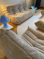 Ligne Roset - Togo - Bank Set (4-delig) - Corduroy/Rib Beige, Huis en Inrichting, Hoekbank, 300 cm of meer, Zo goed als nieuw