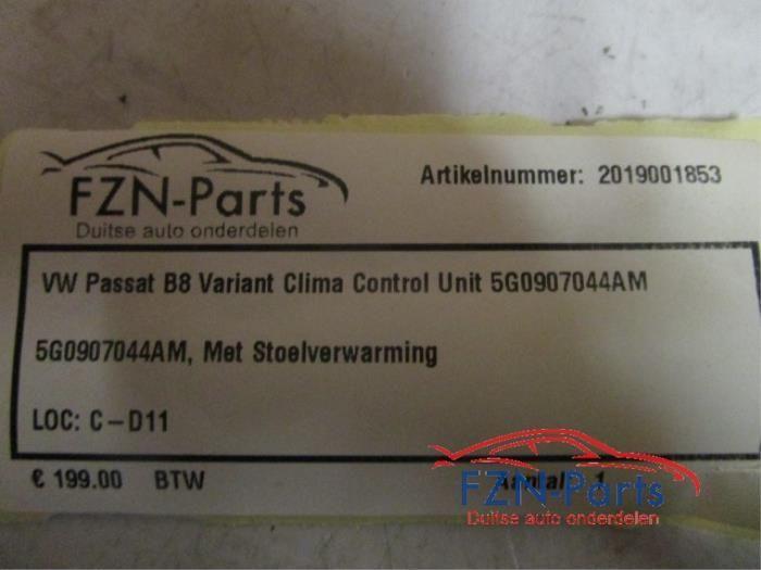 Climatronic Paneel Volkswagen Passat (22741709), Auto-onderdelen, Dashboard en Schakelaars, Gebruikt, Ophalen
