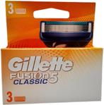 Gillette Fusion5 scheermesjes Classic 3 stuks, Sieraden, Tassen en Uiterlijk, Uiterlijk | Gezichtsverzorging, Ophalen, Nieuw, Gehele gezicht