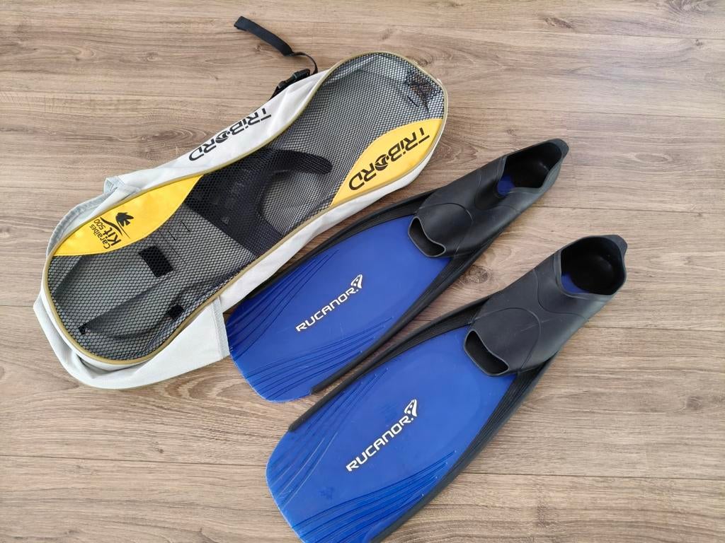 Flippers / Zwemvliezen - Rucanor maat 38-39, Watersport en Boten, Duiken, Gebruikt, Zwem- of Duikvliezen, Ophalen