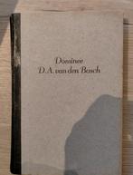 Boek dominee D.A. van den Bosch, Verzenden, Gelezen