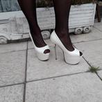 sexy high shoes, Pumps, Verzenden, Wit, Nieuw