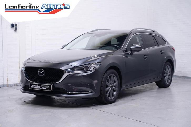 Mazda 6 Sportbreak 2.0 SkyActiv-G 165 Centre-Line HUD Afneem, Auto's, Mazda, Bedrijf, Te koop, 6 sportbreak, 360° camera, ABS