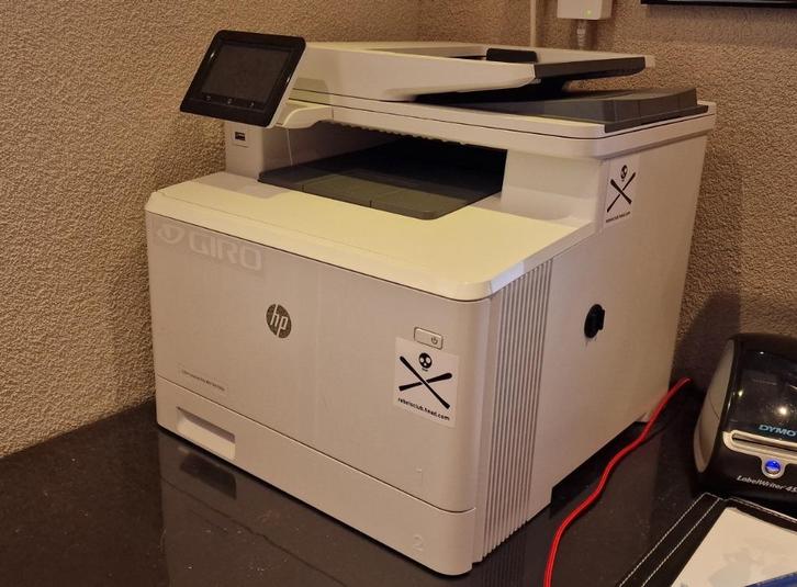 HP Laserjet Pro MFP M479fdn Laserprinter all in one kopieren, Computers en Software, Printers, Zo goed als nieuw, All-in-one, Laserprinter