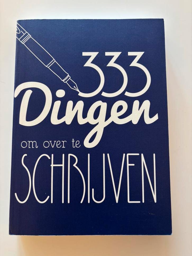 333 dingen om over te schrijven, Boeken, Overige Boeken, Nieuw, Ophalen of Verzenden