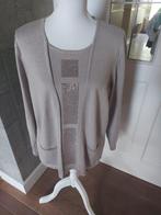 PRACHTIGE TAUPE KLEURGE RABE TRUI MAAT 46, Rabe, Ophalen of Verzenden, Zo goed als nieuw, Maat 46/48 (XL) of groter