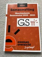 Examenbundel en Oefenboek Geschiedenis 2022 2033, HAVO, Geschiedenis, Zo goed als nieuw, Ophalen