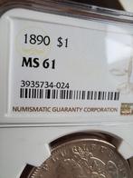 Morgan Dollar, Ophalen of Verzenden, Noord-Amerika, Losse munt, Zilver