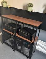 Fjällbo - IKEA - Industriële Wand/Stellingkast, Huis en Inrichting, Tafels | Sidetables, 100 tot 150 cm, Zo goed als nieuw, Industriëel