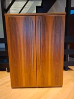 Mooie houten computer/hobby kast met schuifdeuren, Huis en Inrichting, Ophalen, Gebruikt, 70 tot 120 cm, 120 tot 170 cm