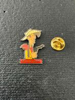 Lucky Luke pin - stripfiguur cowboy, Verzamelen, Speldjes, Pins en Buttons, Ophalen of Verzenden, Zo goed als nieuw, Figuurtje