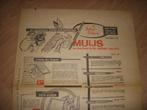 Leuke Sinterklaas folder Muijs Haarlem jaren 60, Diversen, Sinterklaas, Ophalen of Verzenden, Gebruikt